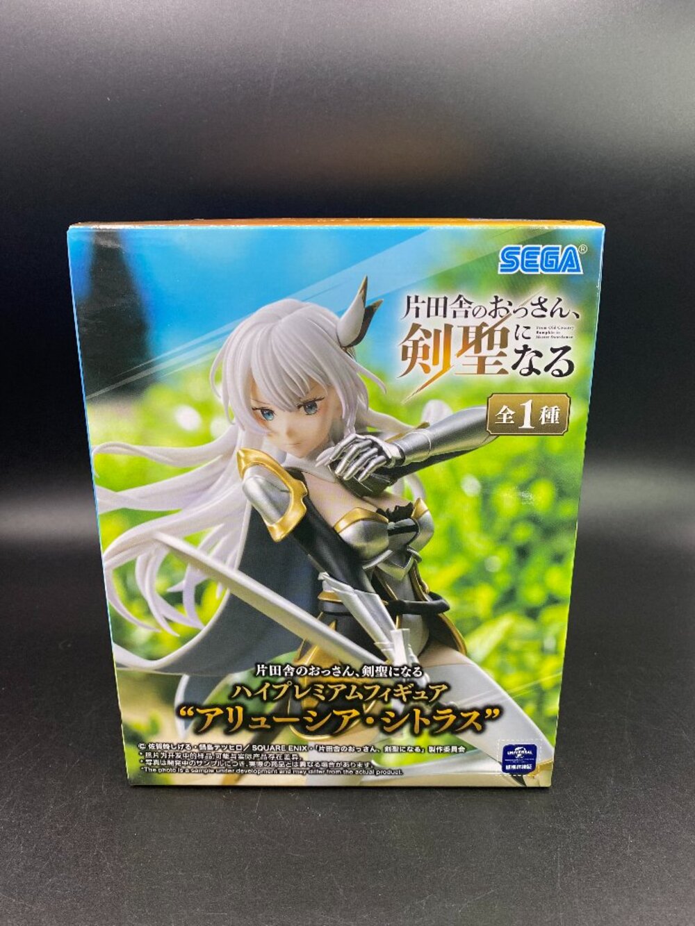 From Old Country Bumpkin to Master Swordsman Allucia Citrus Figure Sega New